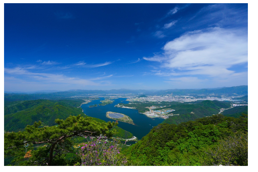 춘천 의암호 풍경