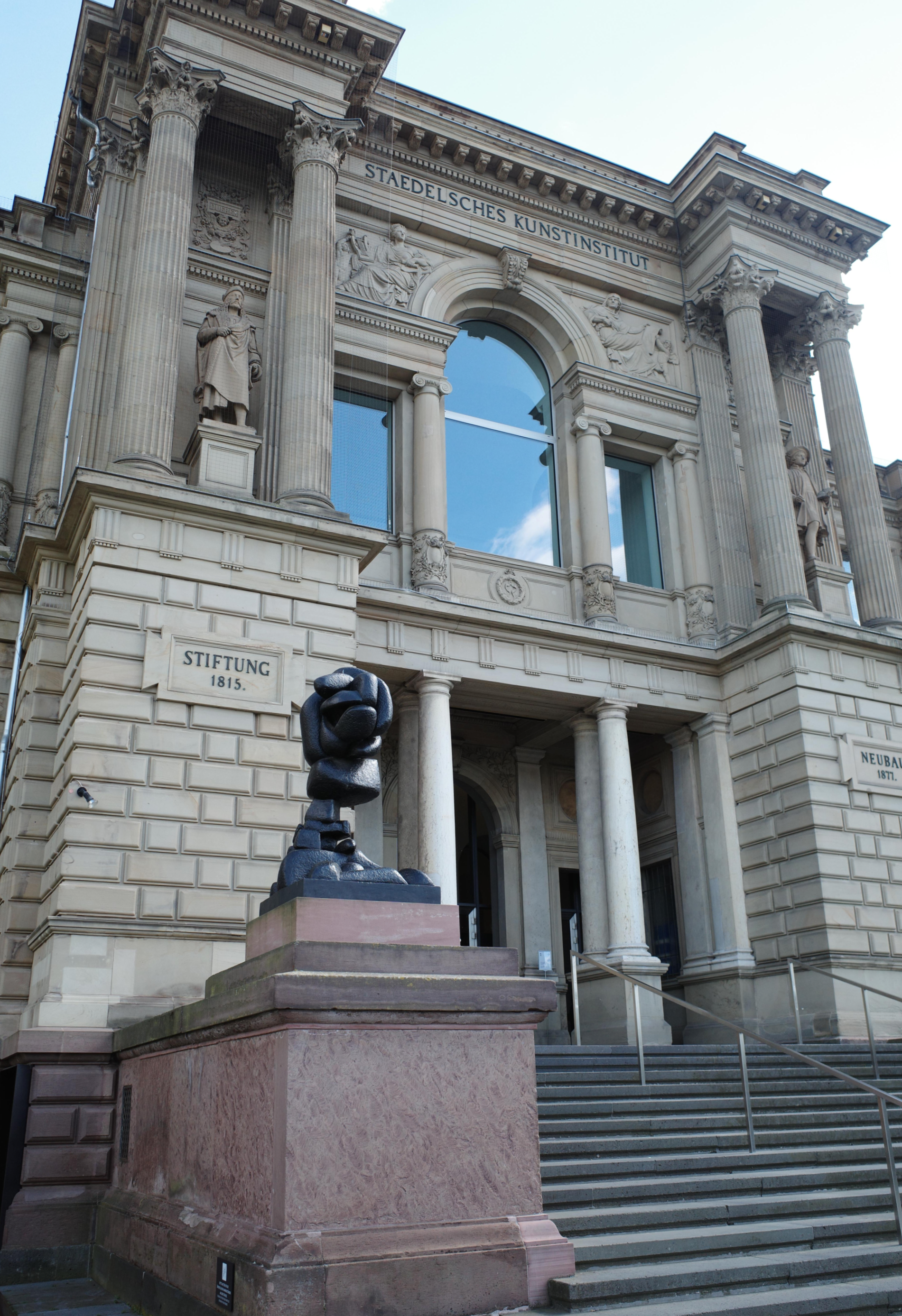 프랑크푸르트 St&auml;del Museum 슈테델 미술관 입구 사진