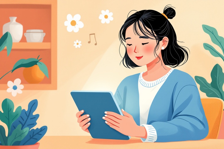 서울시 민생회복지원금 신청하는 여성