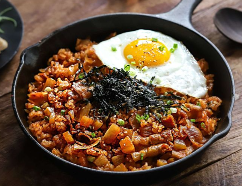 깍두기 볶음밥 만드는법