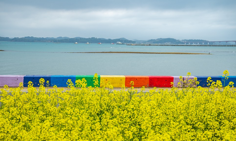 경남 사천 가볼만한곳 (무지개빛 해안도로)