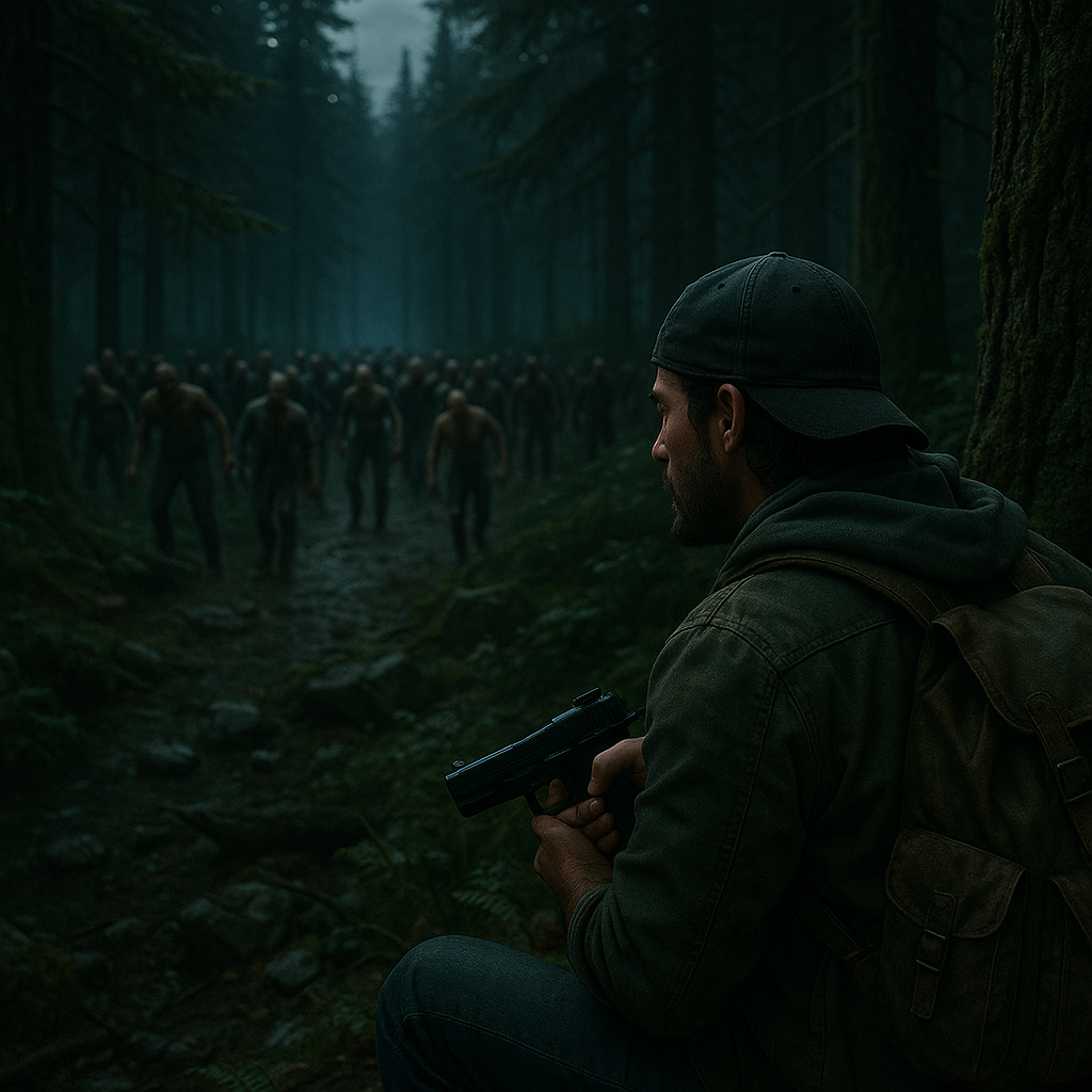 라이즈곤 좀비떼 묘사