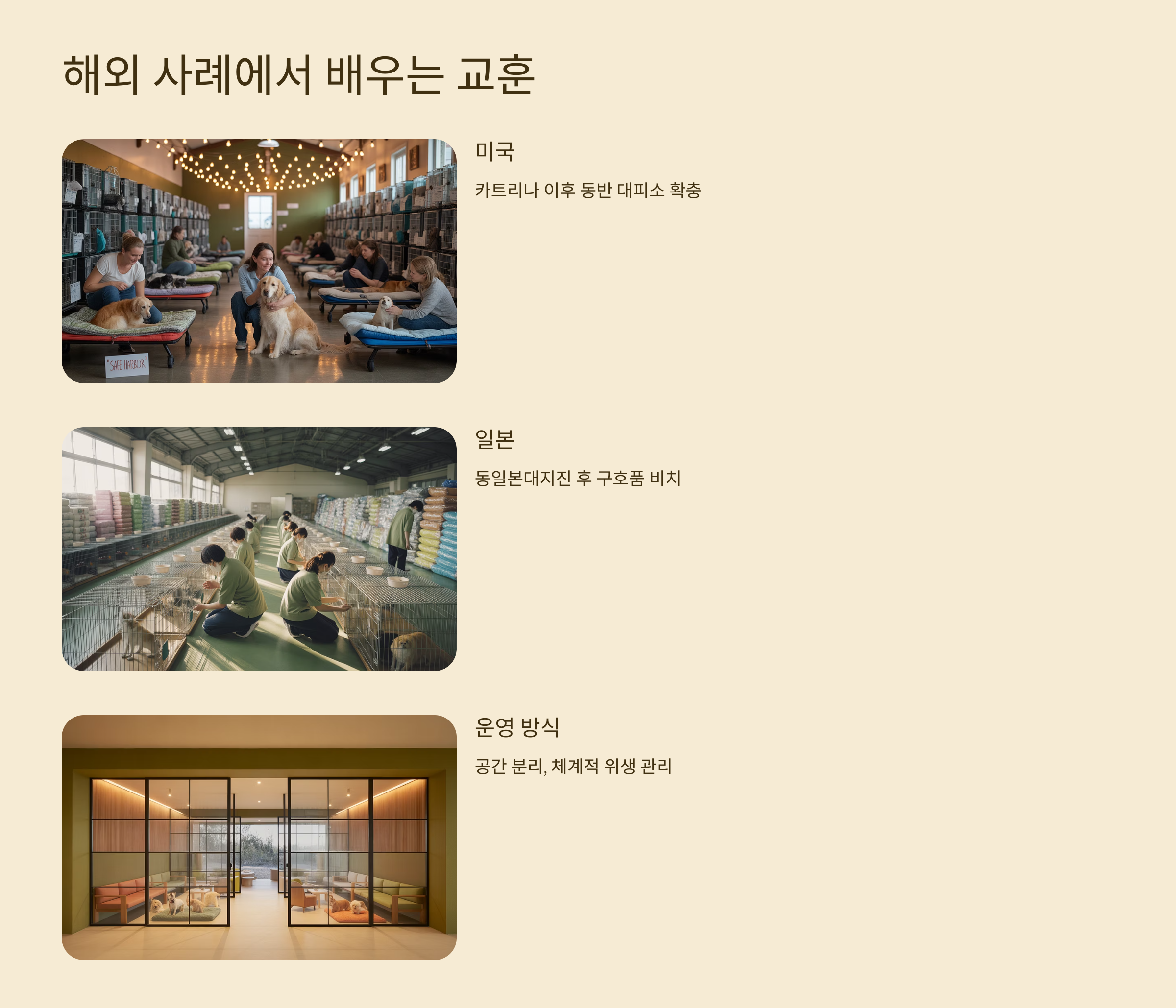 해외 사례에서 배우는 교훈