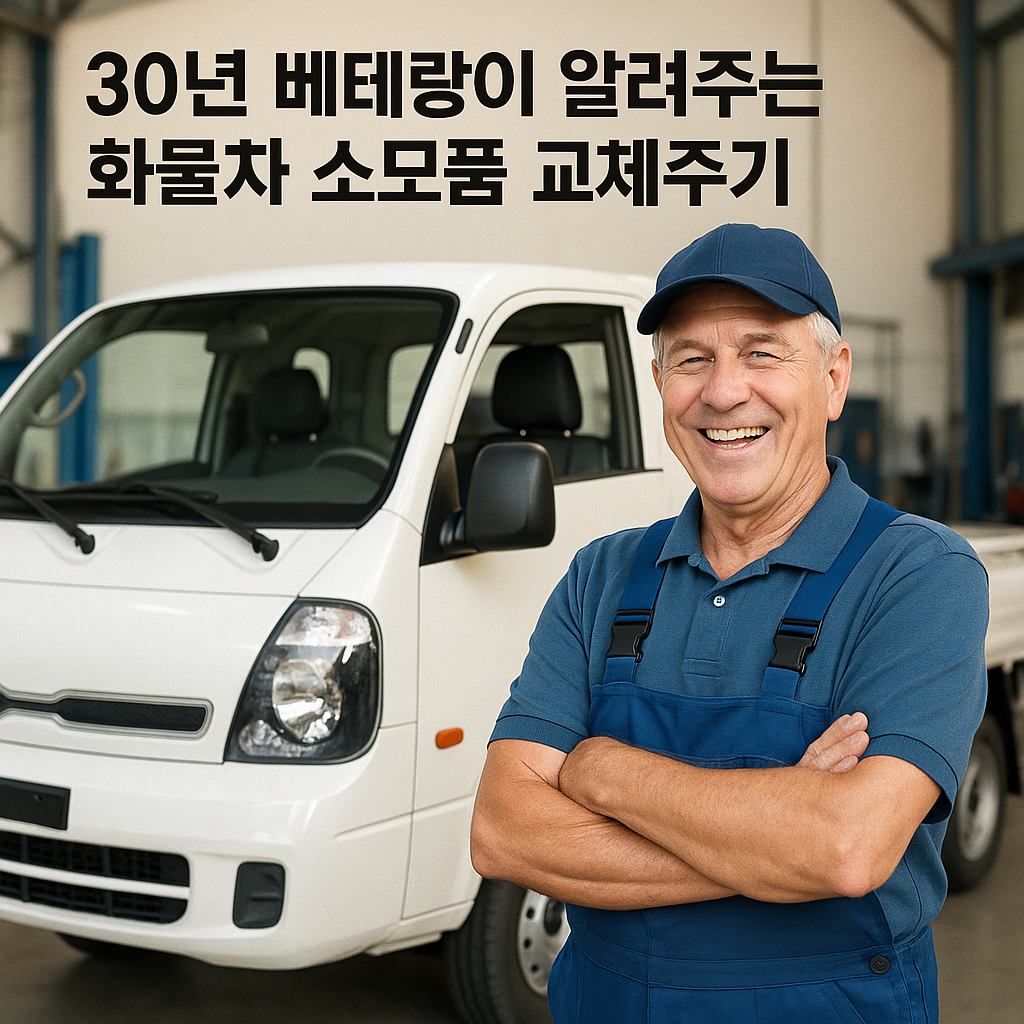 현실판 소모품주기 정리 정비아저씨