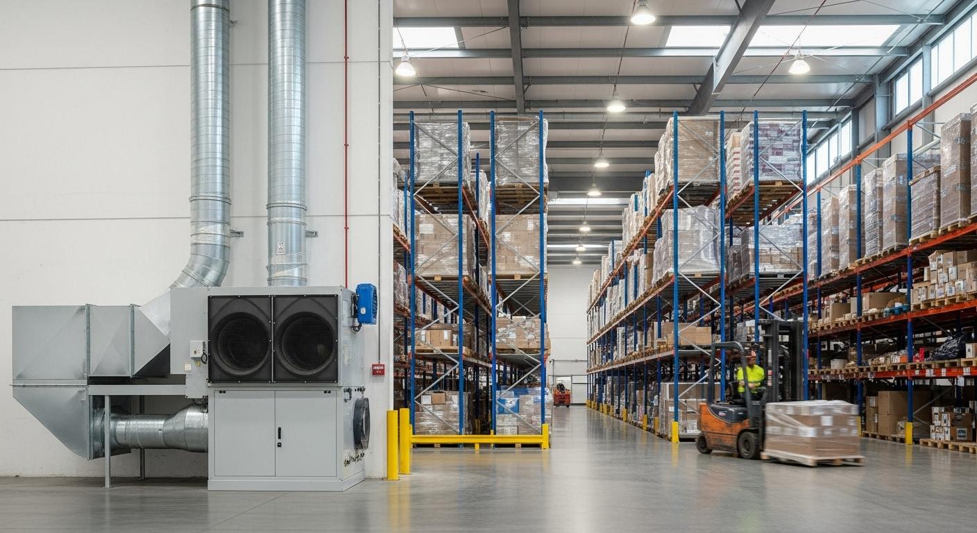 창고 공장 대형제습기