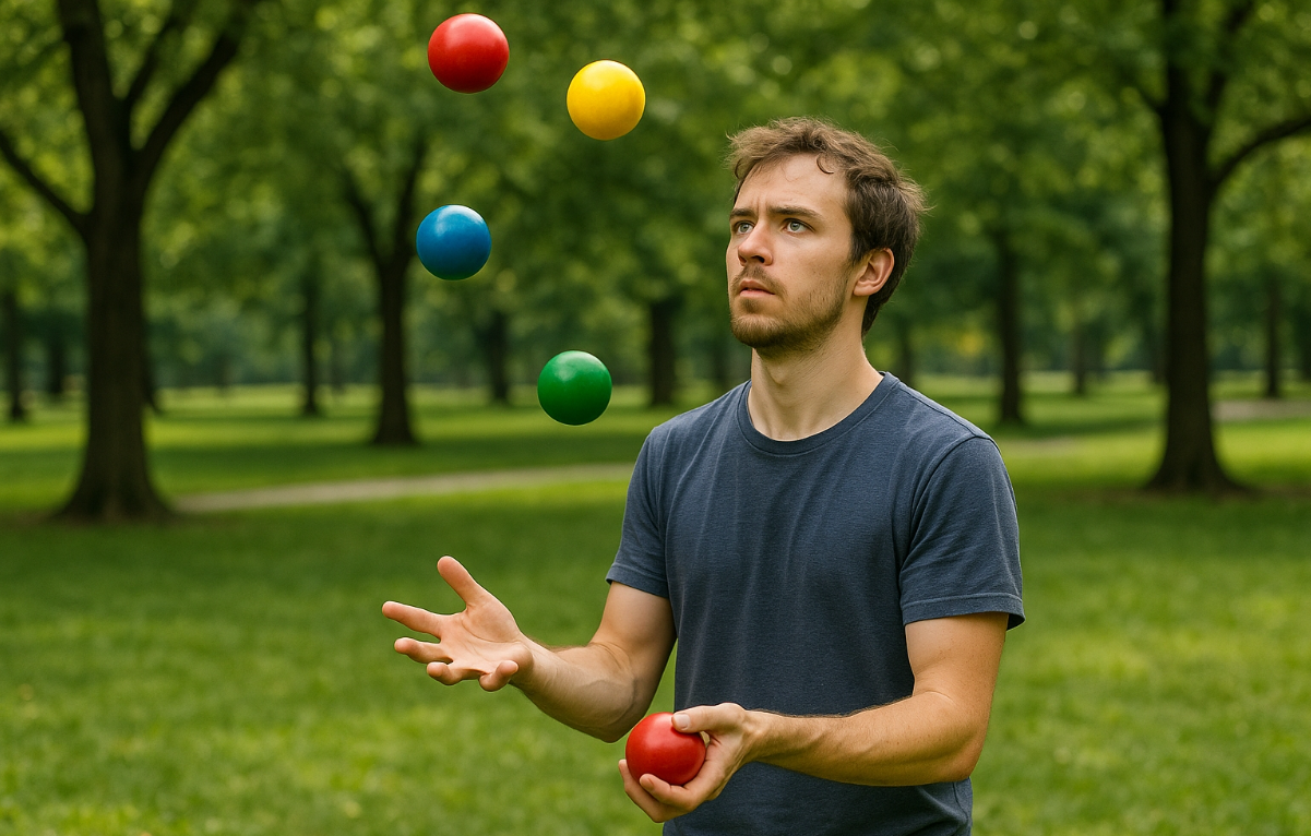 저글링 관련 사진