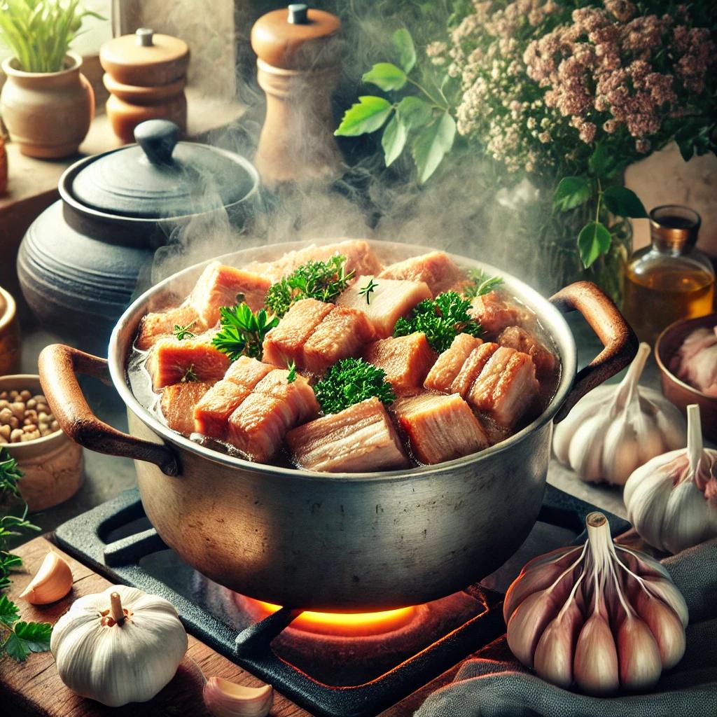 수육 부드럽게 삶는법