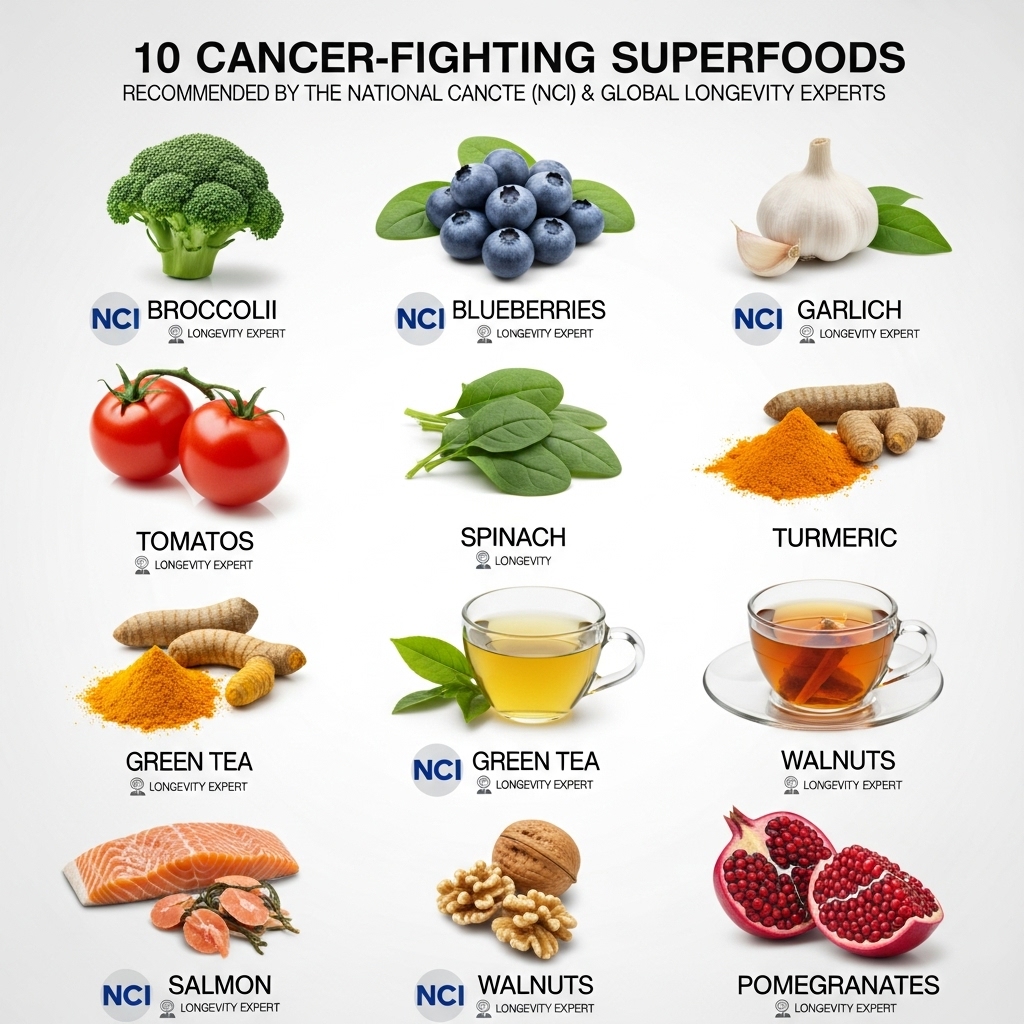 의사들도 추천하는 강력한 항암 슈퍼푸드 10가지 총정리