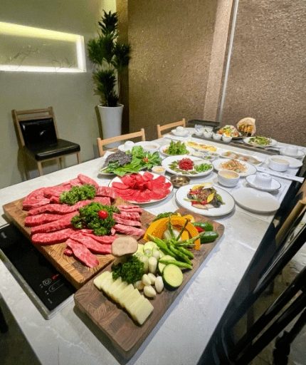 유성 소고기 맛집 "한우의품격" 음식