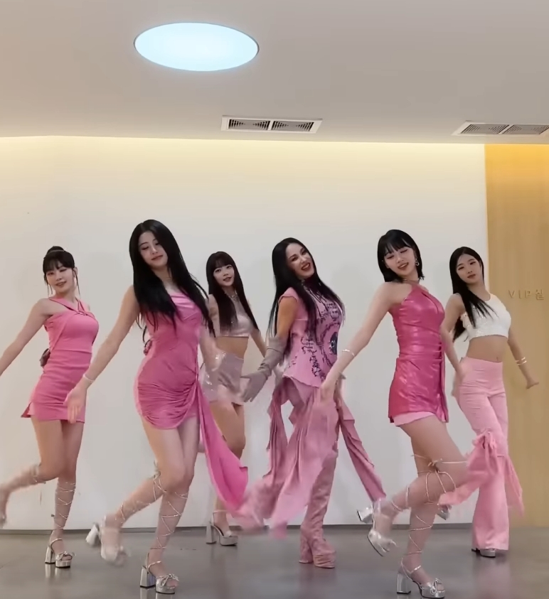 르세라핌 '이프푸'챌린지 with 윈터, 엄정화, 전소미(SOMI)