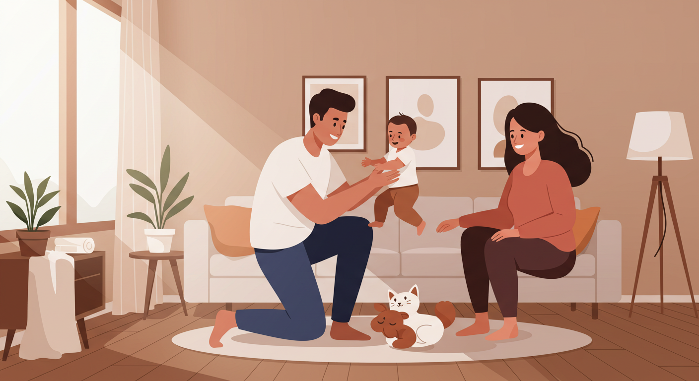 아빠육아휴직보너스제 관련이미지