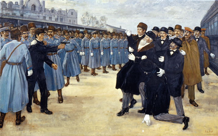 박영선 화백의 안중근 의거 민족기록화 (1976)