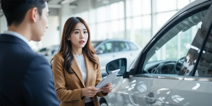 딜러와 보조금 상담