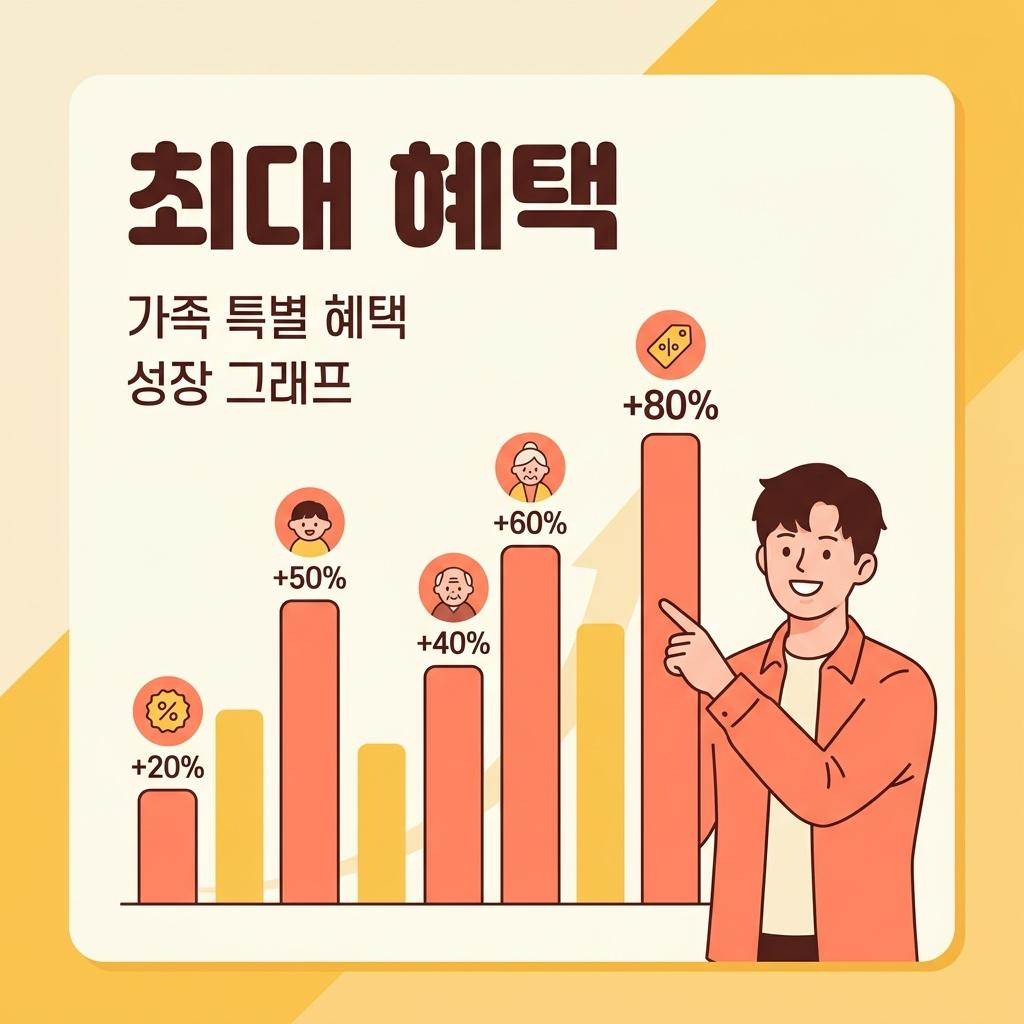2026년 계층별 상향된 환급 혜택 수치와 다자녀 가구 우대 제도