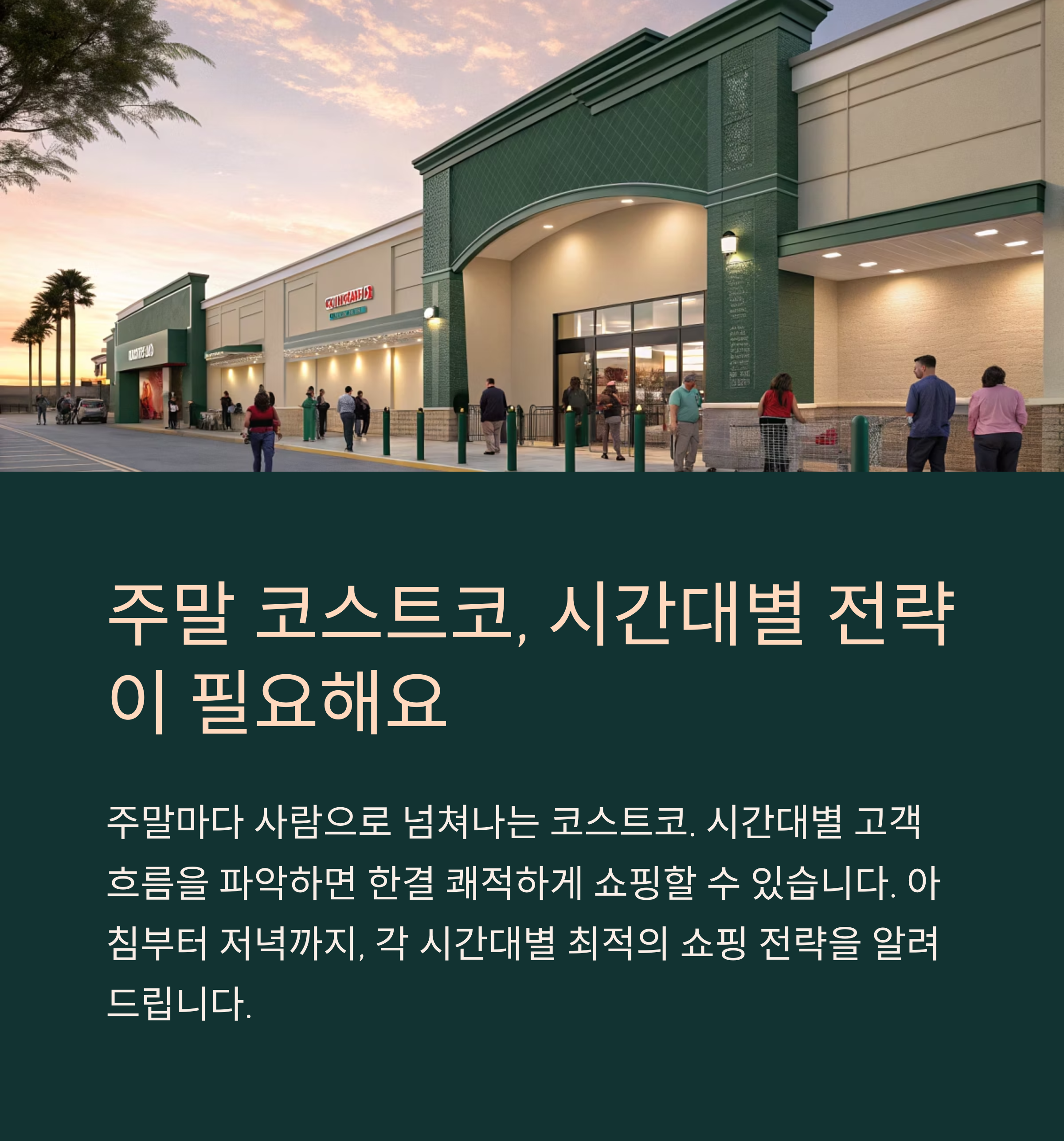 주말 코스트코 쇼핑: 시간대별 완벽한 공략