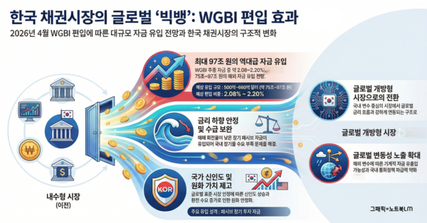WGBI 가입에 따른 외화 유입 전망에 대한 이미지