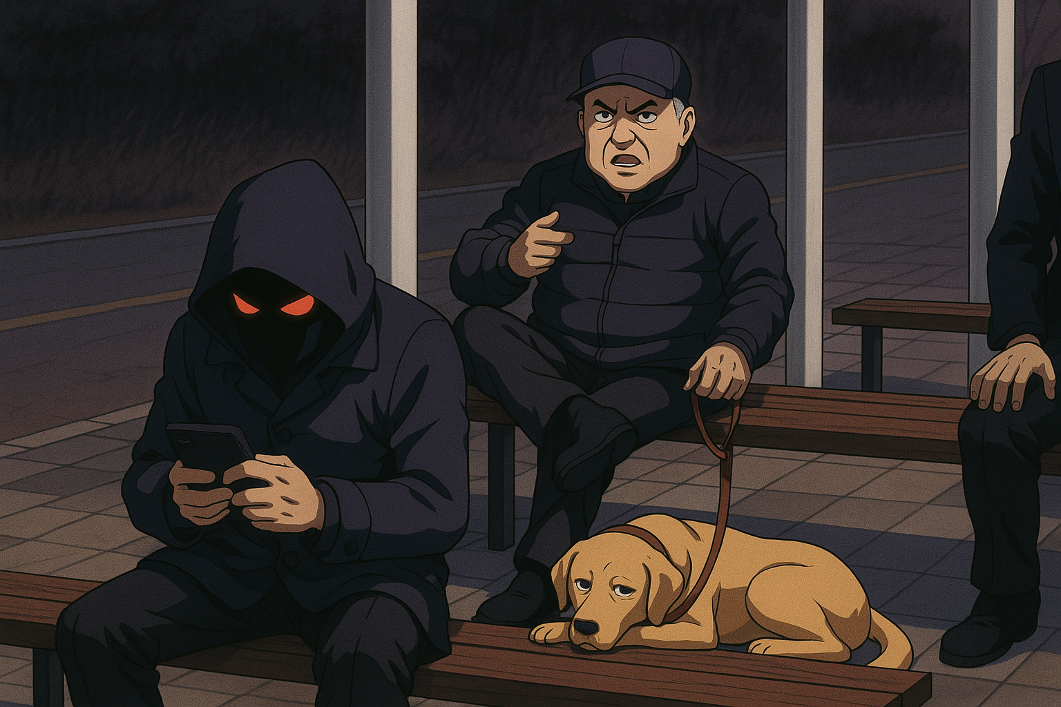 윤석열 전 대통령 한강 산책 사진 화제! 챗GPT 애니메이션 스타일