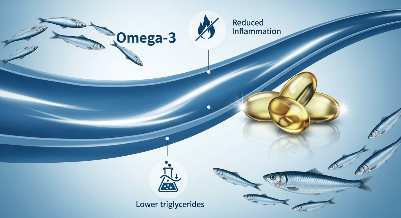 이상지질혈증 LDL 낮추는 식단 오메가3 선택법