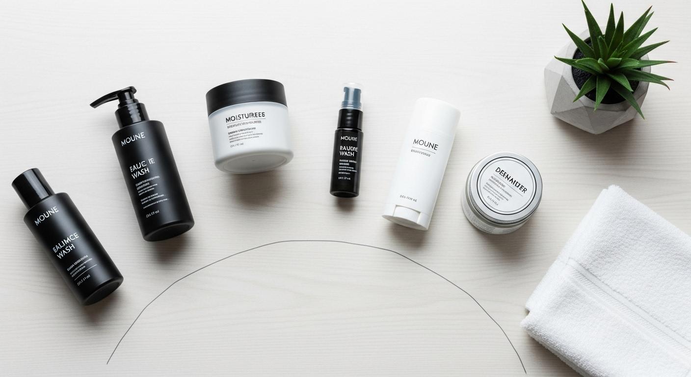 남자 기초화장품 순서