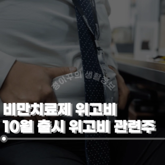 비만 치료제 위고비 관련주 대공개 2024