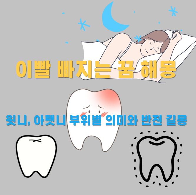 잠든여성, 이빨이모티콘, 상처가난이빨이모티콘, 흔들리는 이빨이모티콘