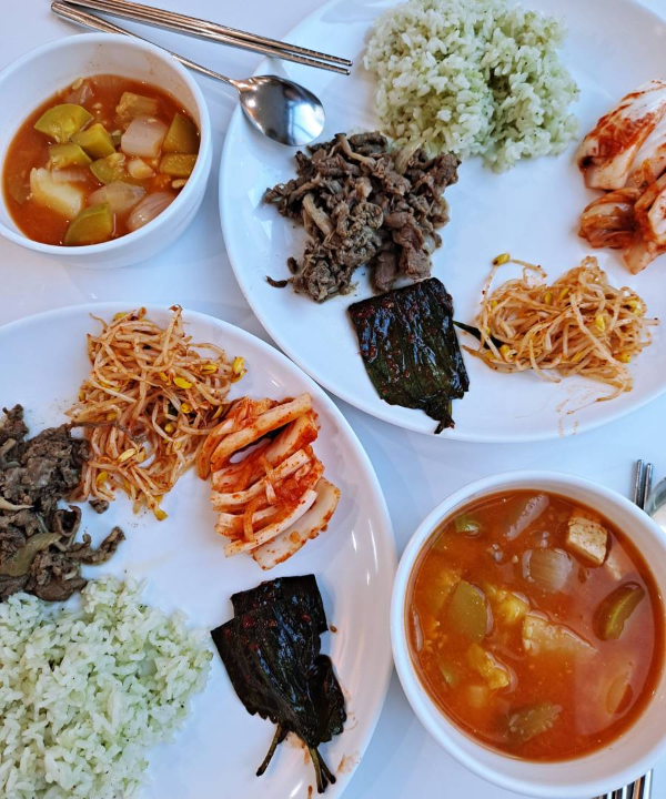 필그림 둘째날 석식