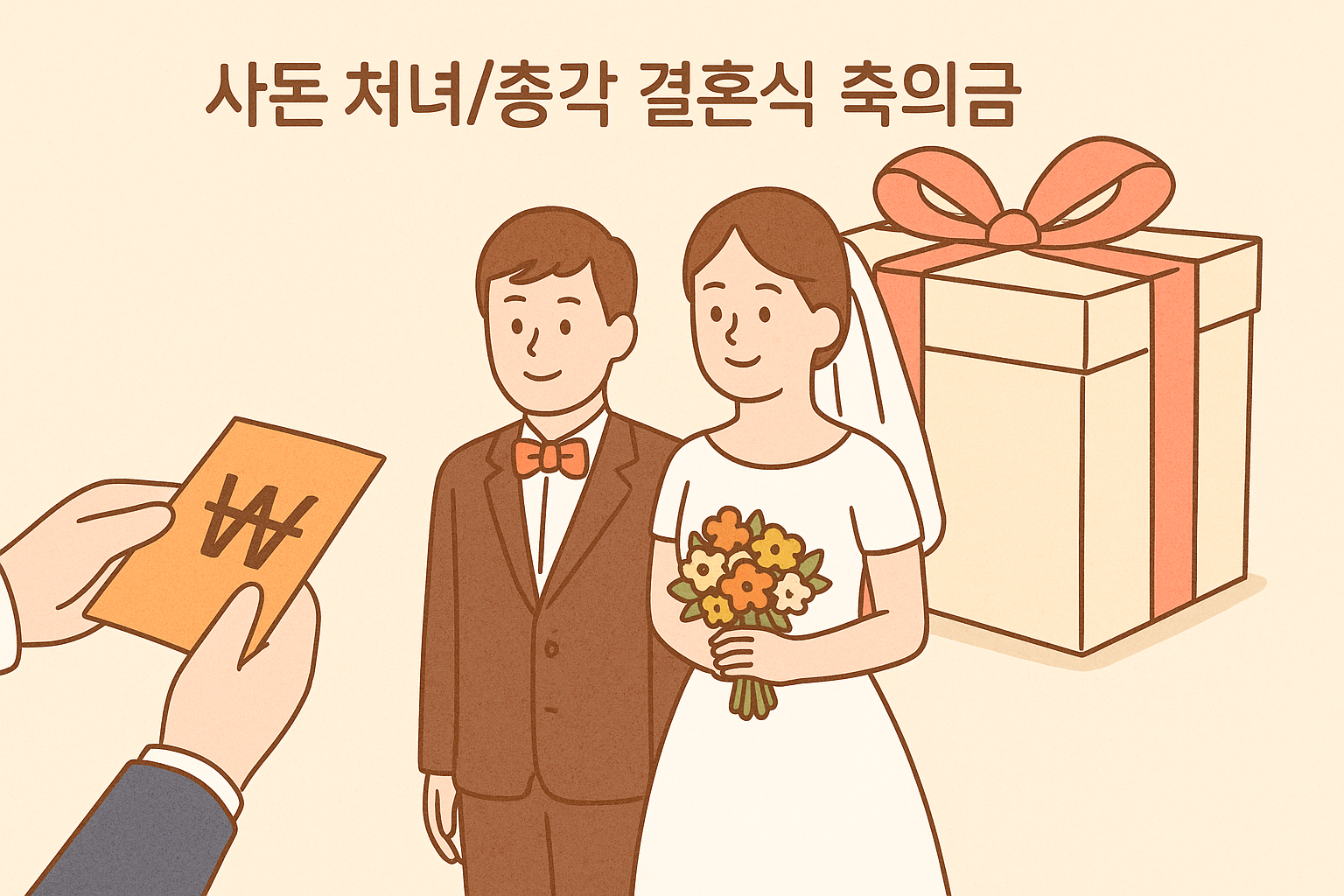 사돈의 자녀 (사돈처녀/총각) 결혼식 축의금