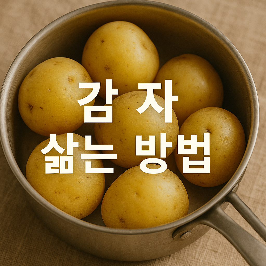 감자 삶는 방법