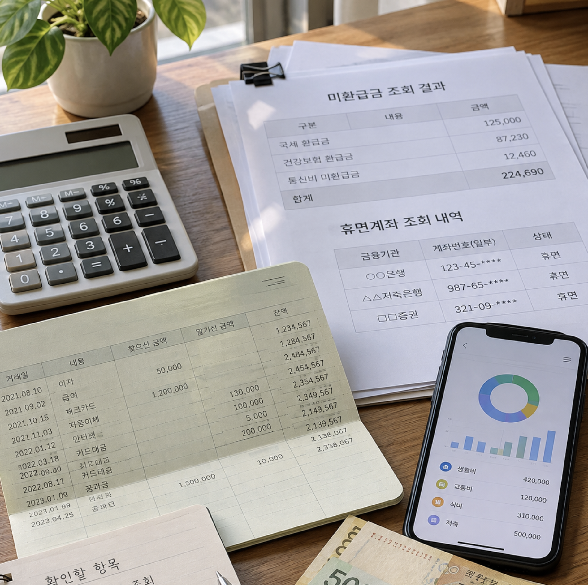 환급금조회