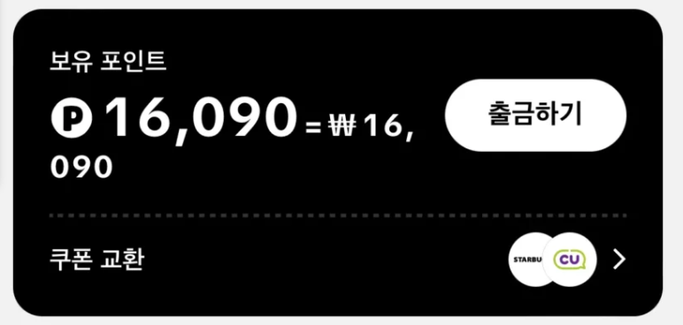 16000포인트