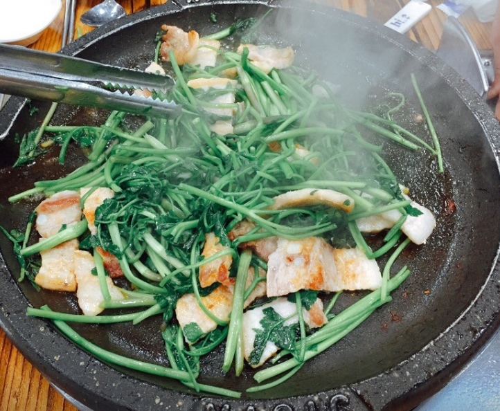 사랑채 음식