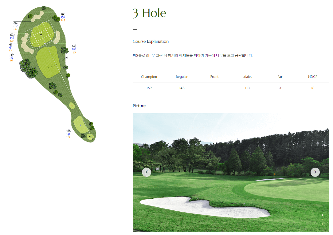 더 시에나 컨트리클럽 서코스 3