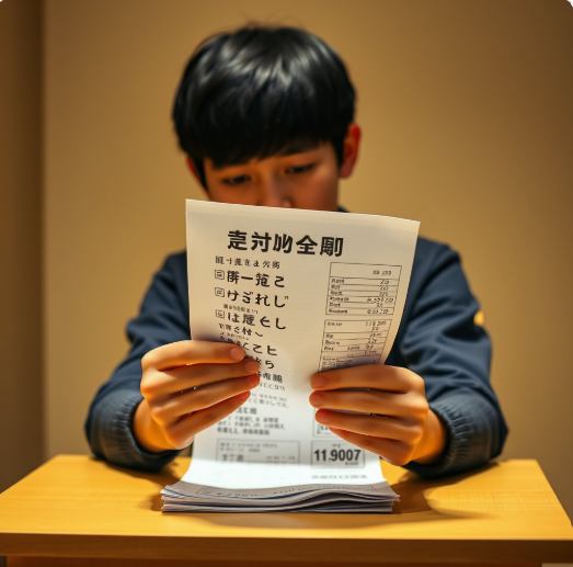 일본 유학생 생활비 관련 사진