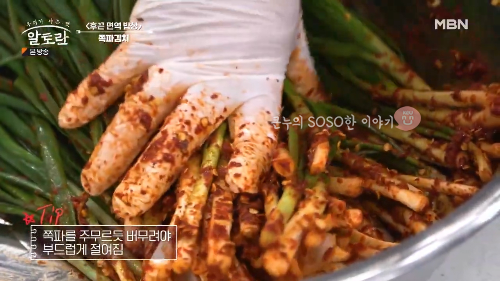 알토란 쪽파김치