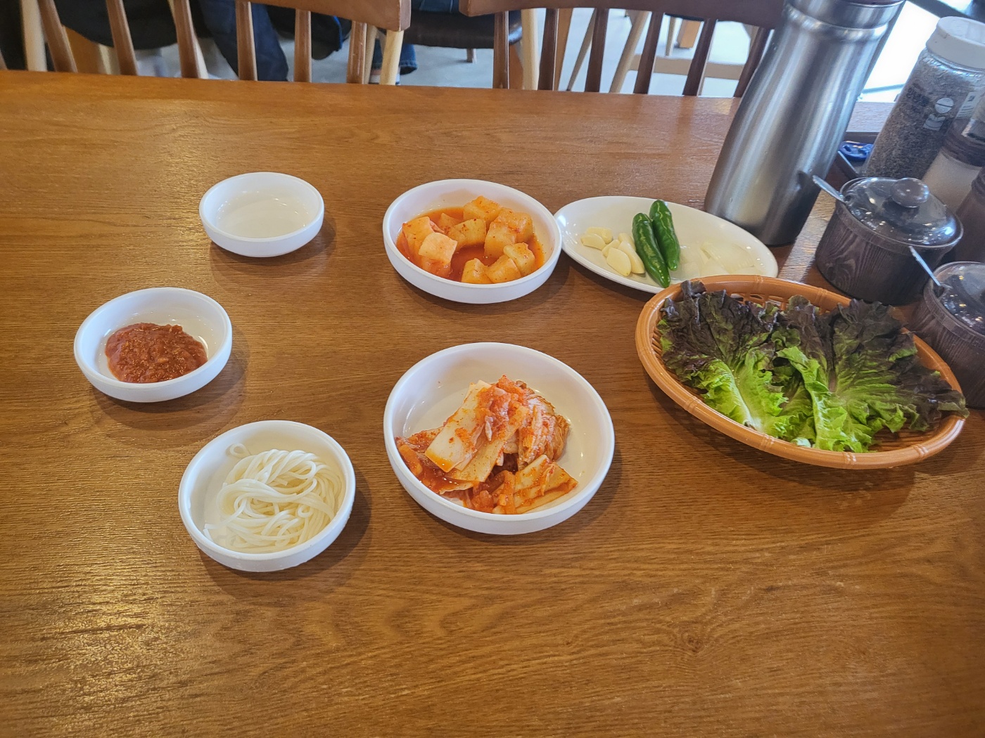 경자국밥 - 기본찬1