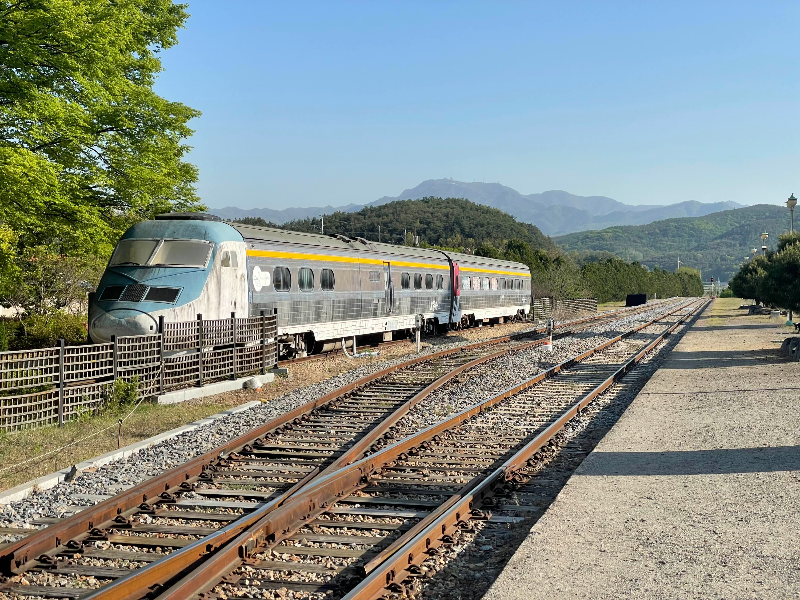 화본역 새마을호 전시