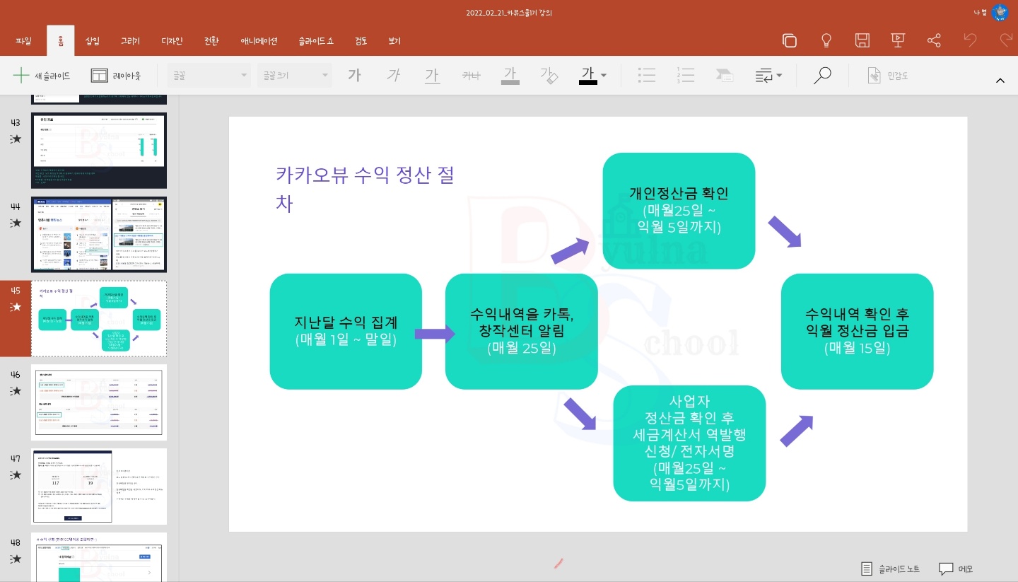 파워포인트기본설정