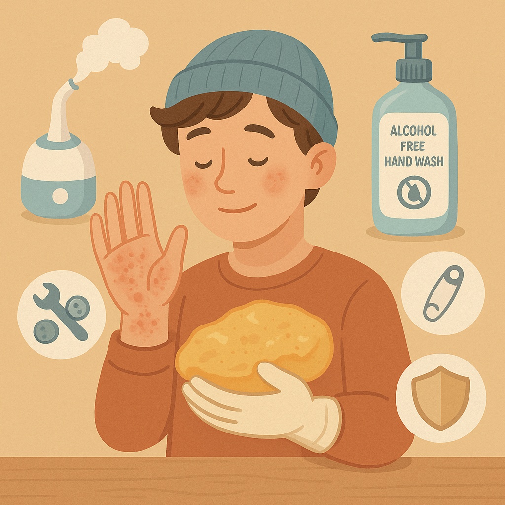 겨울철 습진(한포진, 주부습진)의 원인과 진료 기준