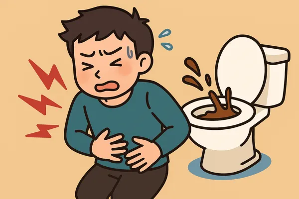 장염 응급 대응 요약 화면