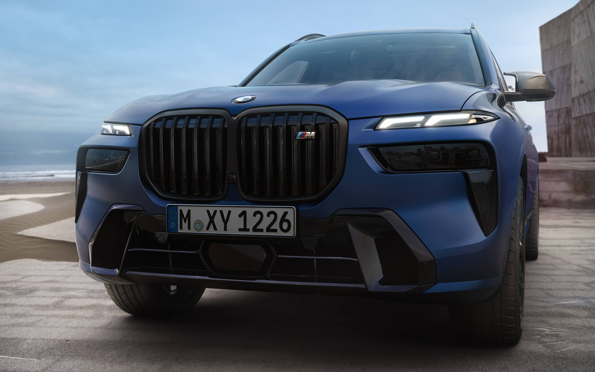 the new BMW x7 m60i 전면