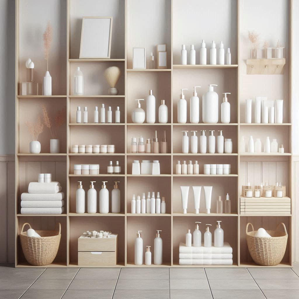 피부,체형관리 샵 배경