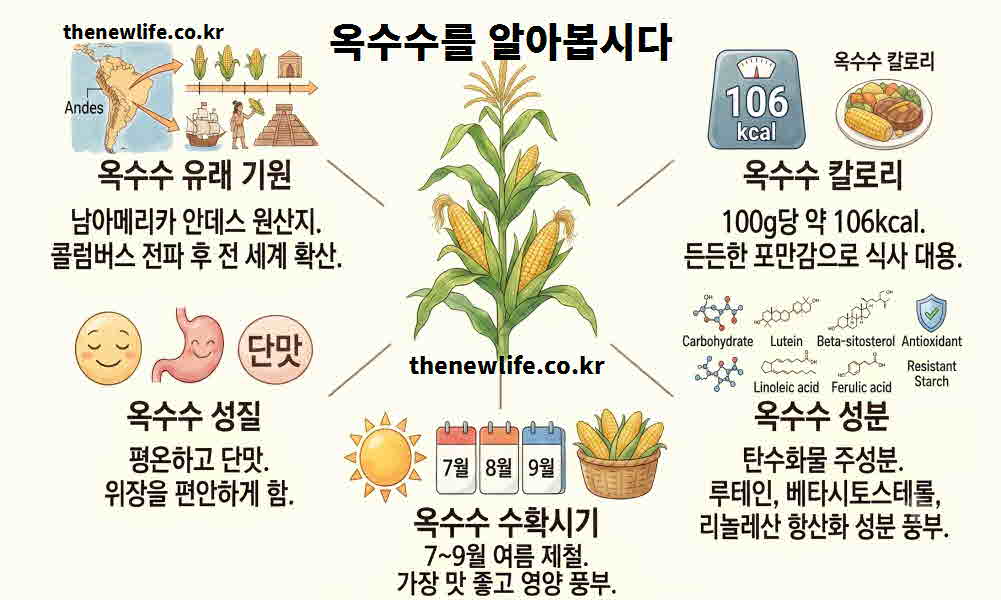 옥수수 효능 기본정보