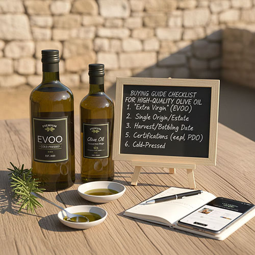 좋은 올리브 오일 고르는 법(구매 체크리스트)