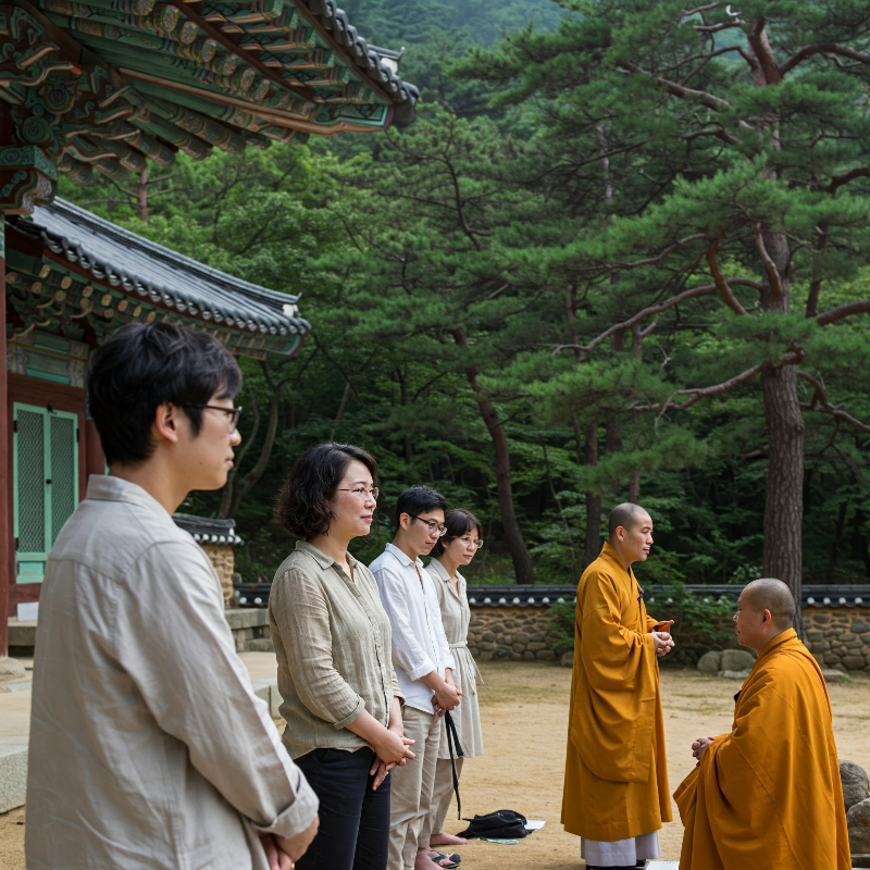 사찰에서의 템플스테이