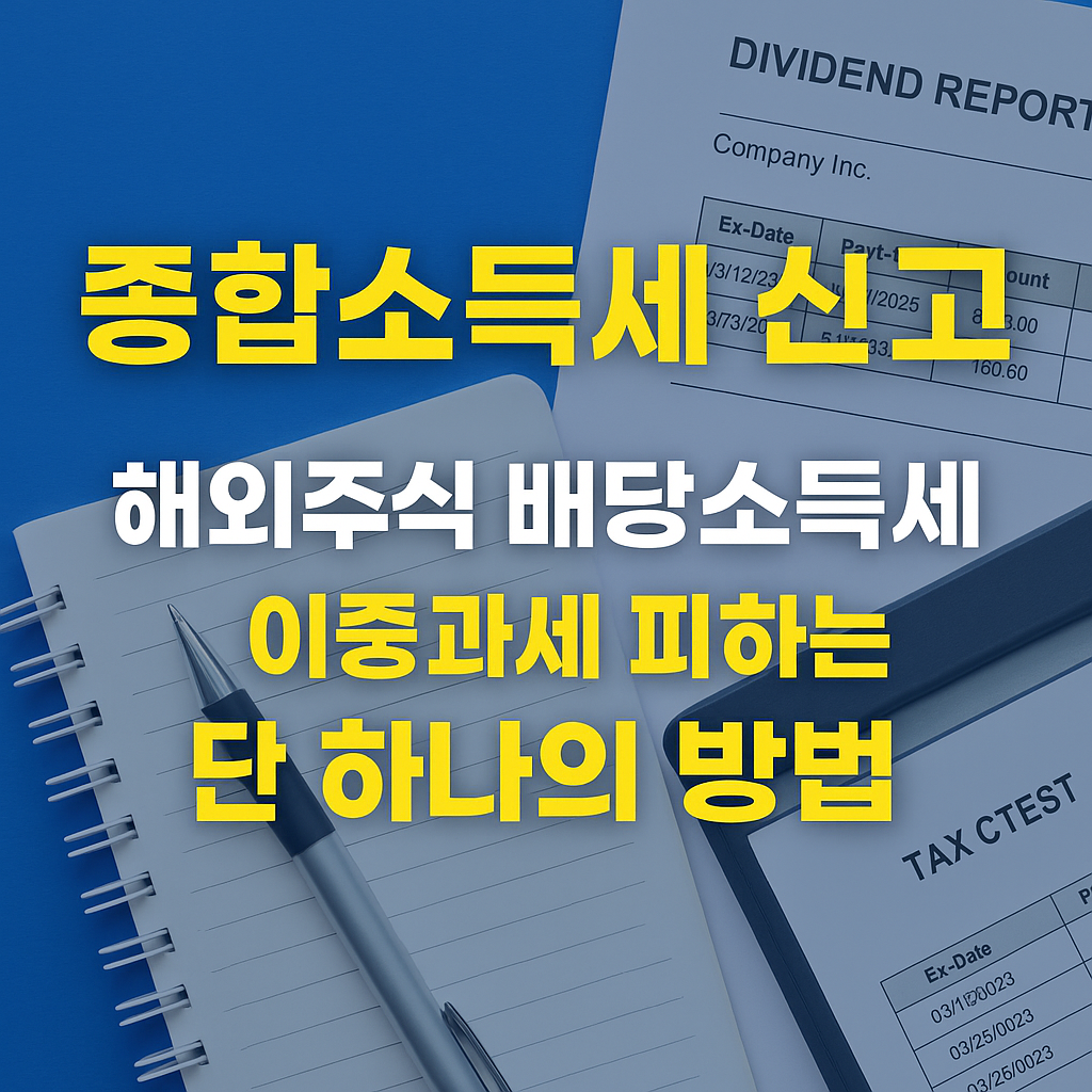 종합소득세 신고 관련 썸네일 사진