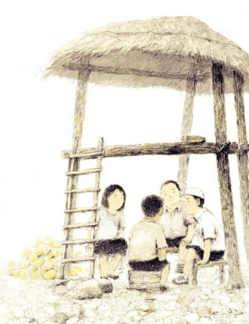 <채석장의 소년> 삽화