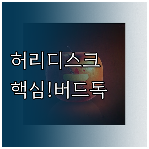 맥켄지 버드 독 허리디스크 회복 핵심..