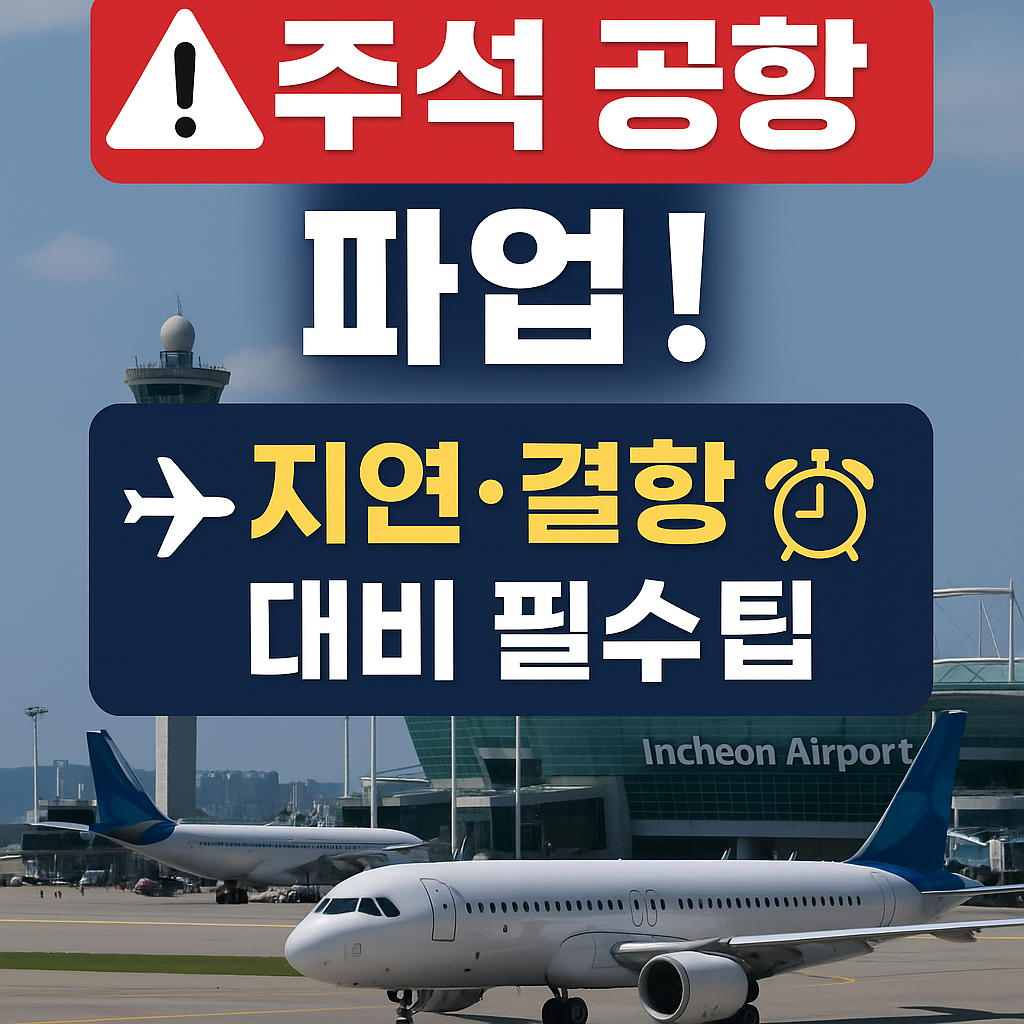 인천공항 추석 파업