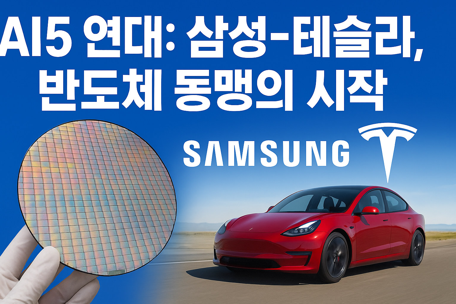 AI5 연대: 삼성-테슬라, 반도체 동맹의 시작
