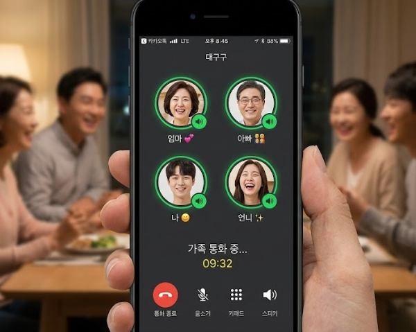 카카오톡으로 가족과 소통하는법과 단체 채팅방 만들고 배우기